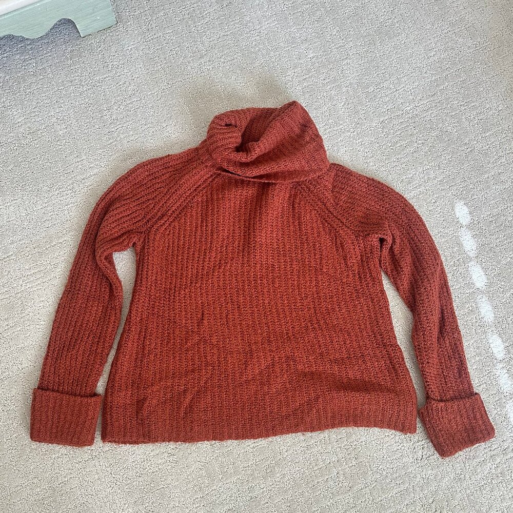 BP Burnt Orange Turtleneck | Medium